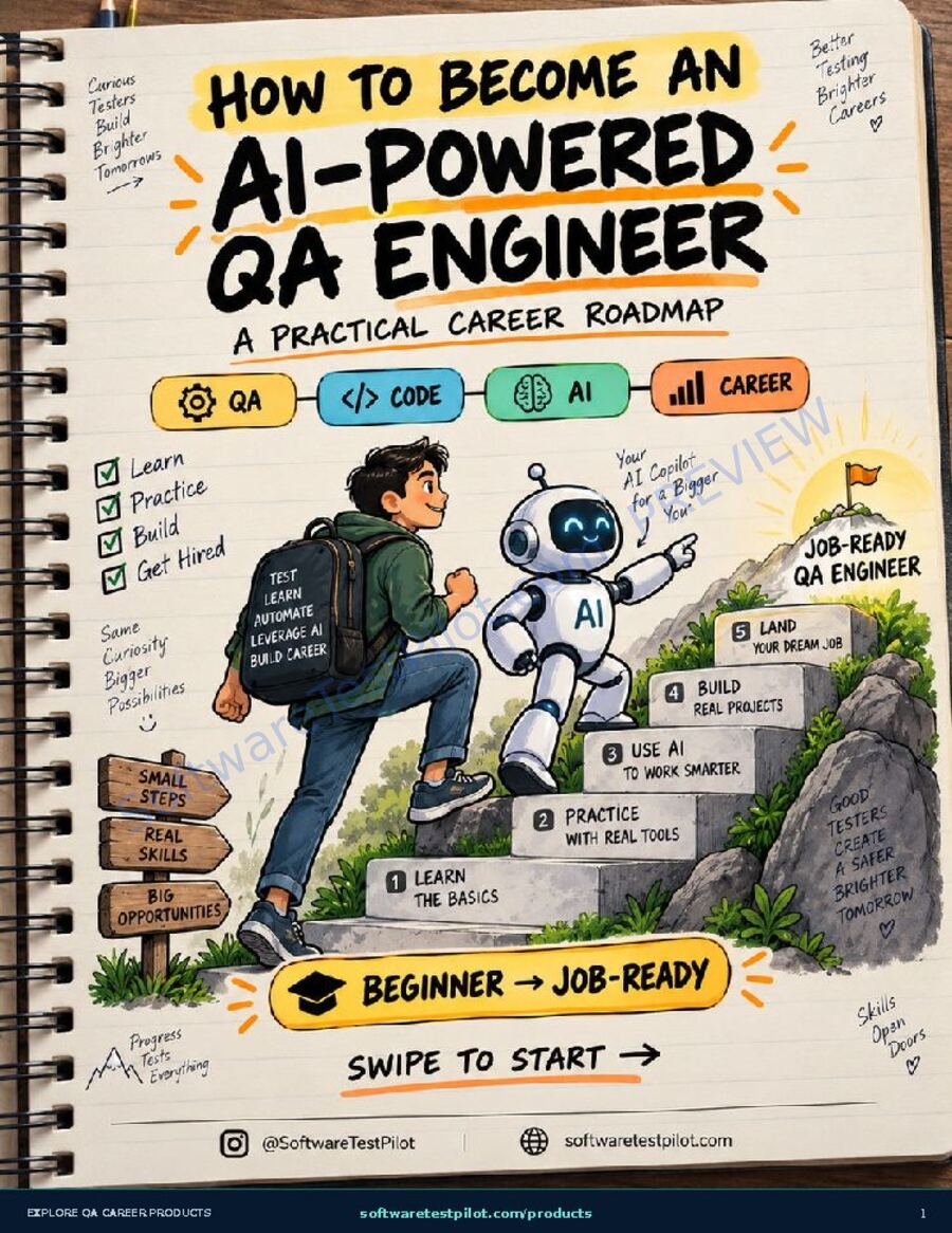 First-page preview of How to Become an AI-Powered QA Engineer