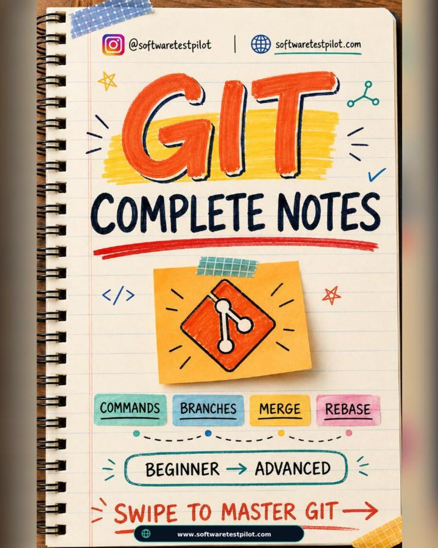 First page preview of Git Complete Notes