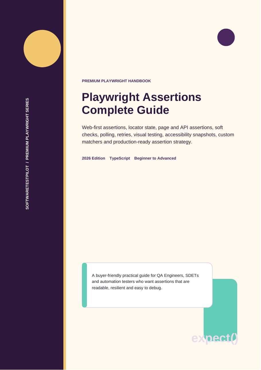First-page preview of Playwright Assertions Complete Guide