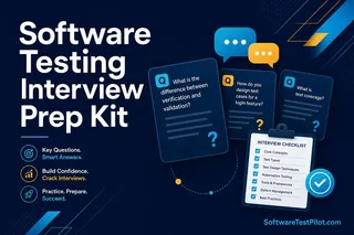Cover of the Software Testing Interview Prep Kit