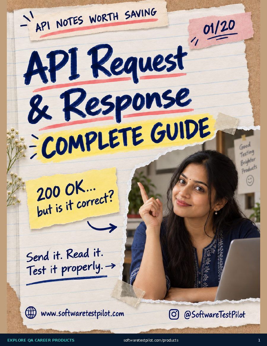 First-page preview of API Request & Response Complete Guide