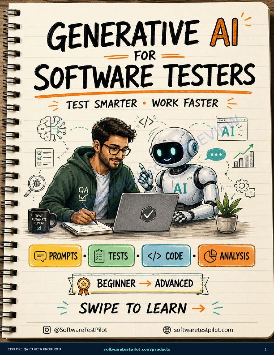 First-page preview of Generative AI for Software Testers