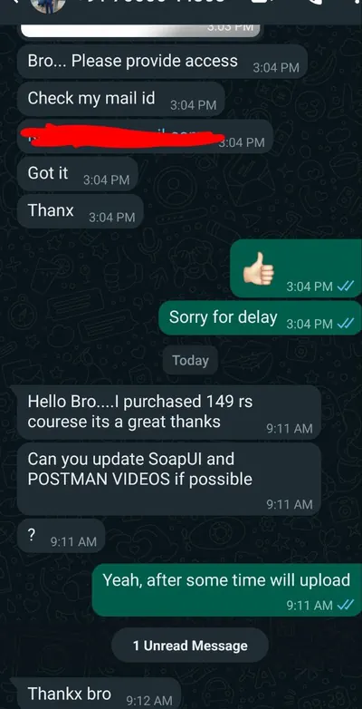 SoftwareTestPilot QA Interview Kit review WhatsApp